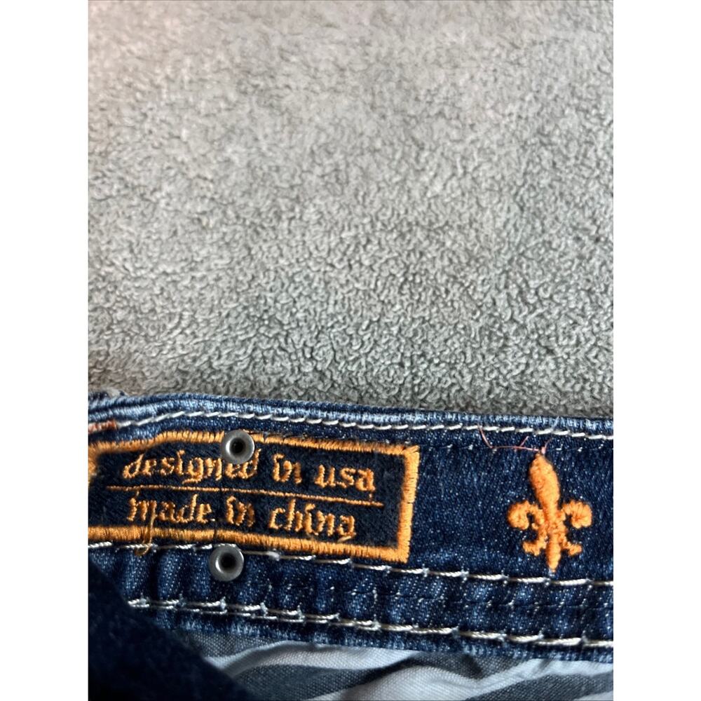 Rock Revival Donna Boot Cut Jeans Low rise Light Wash Size 26 B206 - Picture 3 of 16